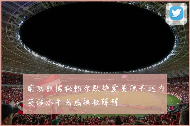 前助教揭秘帕尔默热爱曼联齐达内英语水平或成执教障碍